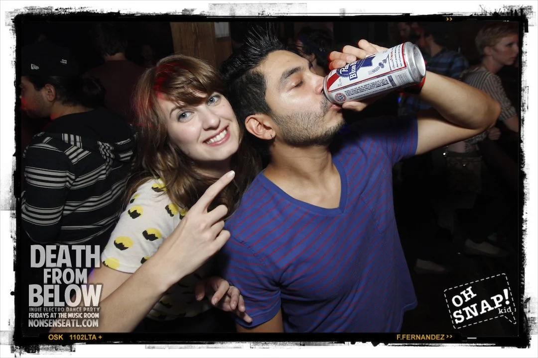 DEATH FROM BELOWIndie-Electro Dance PartyThe Music Room - Every Friday 11pm(Launch Party - October 5th 2012)