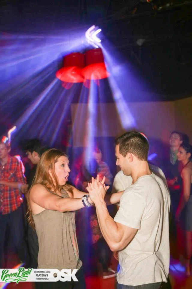 Green Light Dance Party. Every Friday at Gatsby's in the Midtown Promenade center. June 2013. 📸: Oh Snap Kid