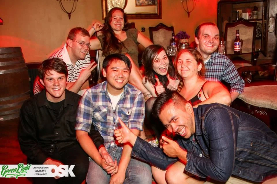 Green Light Dance Party. Every Friday at Gatsby's in the Midtown Promenade center. June 2013. 📸: Oh Snap Kid