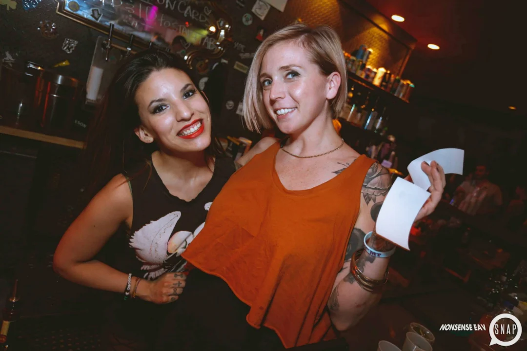 Nonsense EAV Launch, May 29, 2015. Photo by Oh Snap Kid.