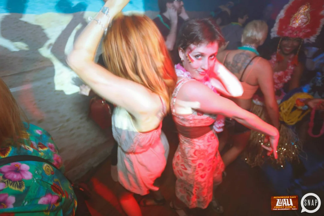 Nonsense EAV Luau, June 19. Come to our events, they're ridiculous. Photos by Oh Snap Kid.