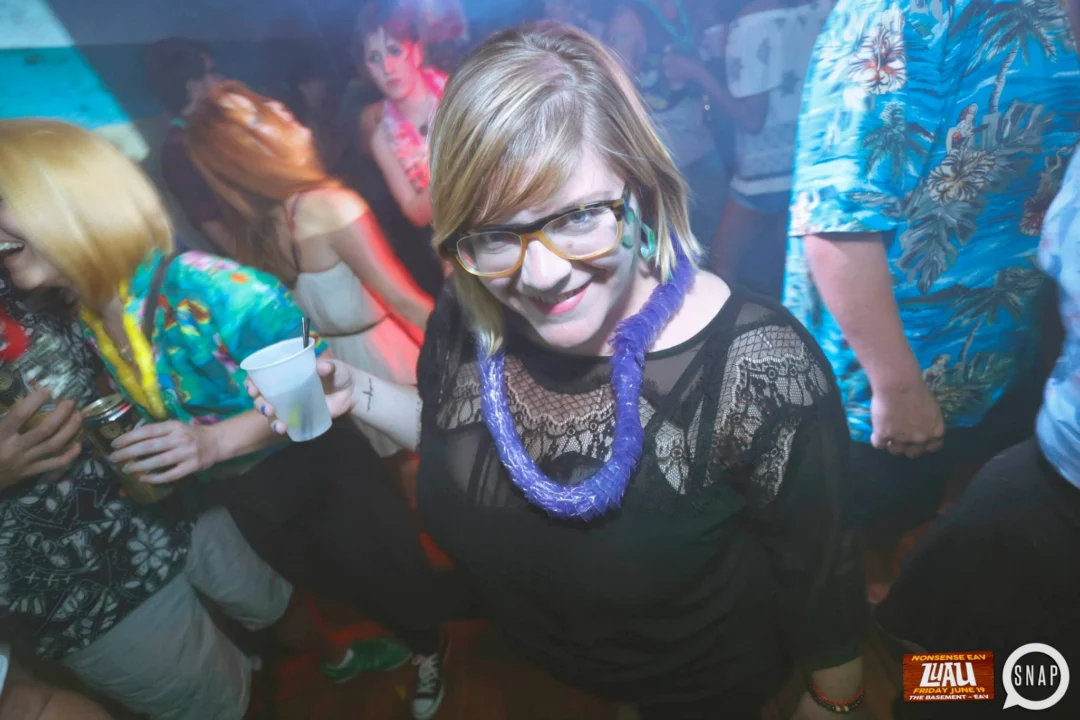 Nonsense EAV Luau, June 19. Come to our events, they're ridiculous. Photos by Oh Snap Kid.