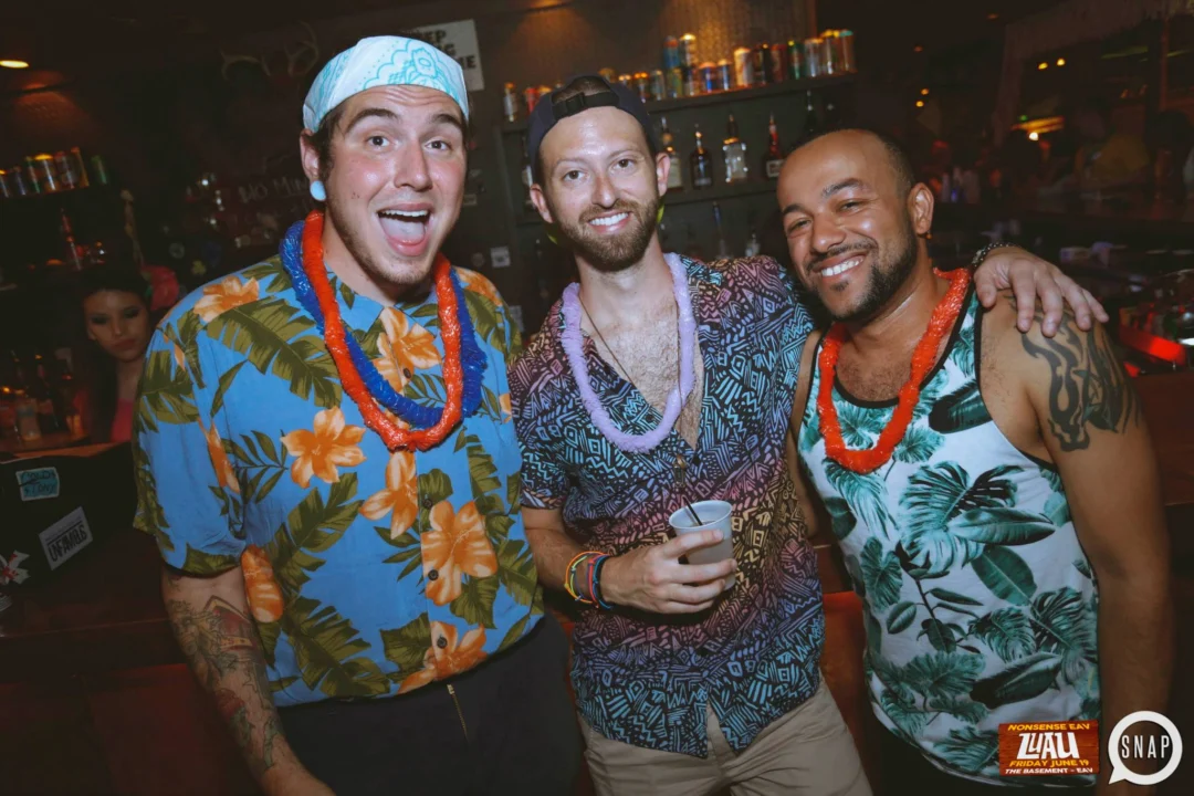 Nonsense EAV Luau, June 19. Come to our events, they're ridiculous. Photos by Oh Snap Kid.