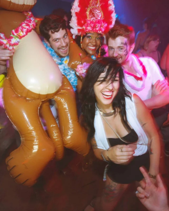 Nonsense EAV Luau, June 19. Come to our events, they're ridiculous. Photos by Oh Snap Kid.