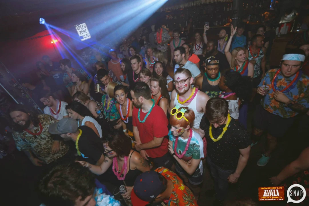 Nonsense EAV Luau, June 19. Come to our events, they're ridiculous. Photos by Oh Snap Kid.