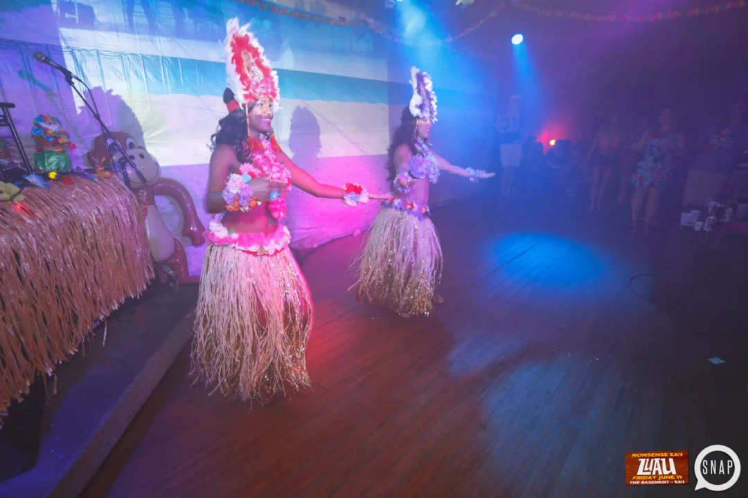 Nonsense EAV Luau, June 19. Come to our events, they're ridiculous. Photos by Oh Snap Kid.