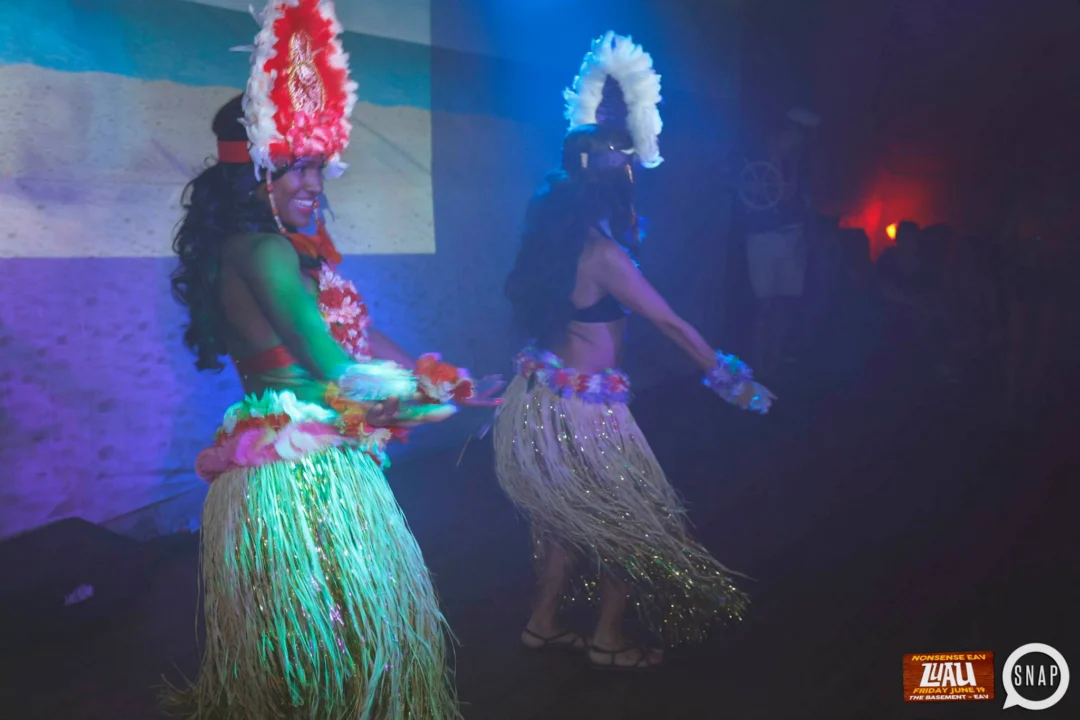 Nonsense EAV Luau, June 19. Come to our events, they're ridiculous. Photos by Oh Snap Kid.