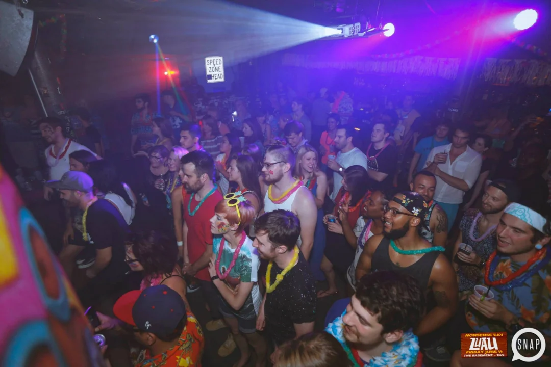 Nonsense EAV Luau, June 19. Come to our events, they're ridiculous. Photos by Oh Snap Kid.