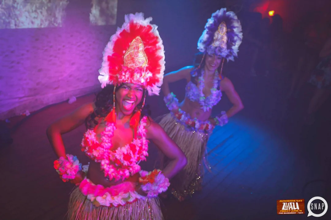 Nonsense EAV Luau, June 19. Come to our events, they're ridiculous. Photos by Oh Snap Kid.