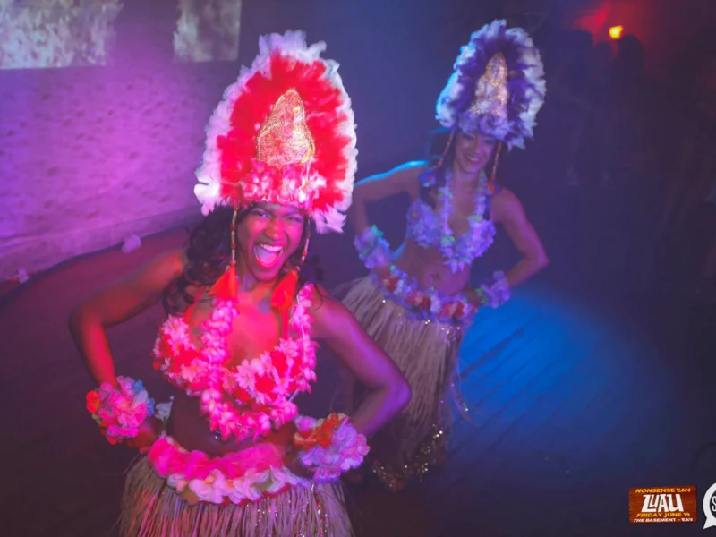 Nonsense EAV Luau, June 19. Come to our events, they're ridiculous. Photos by Oh Snap Kid.