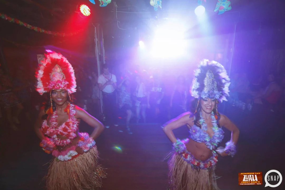Nonsense EAV Luau, June 19. Come to our events, they're ridiculous. Photos by Oh Snap Kid.