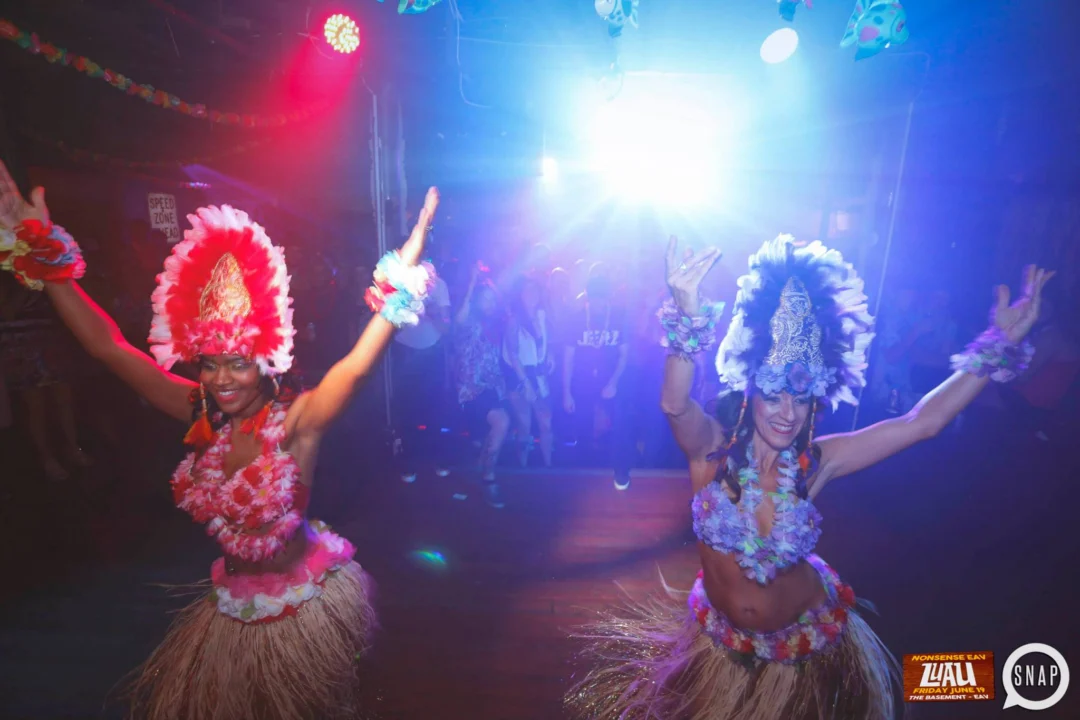 Nonsense EAV Luau, June 19. Come to our events, they're ridiculous. Photos by Oh Snap Kid.