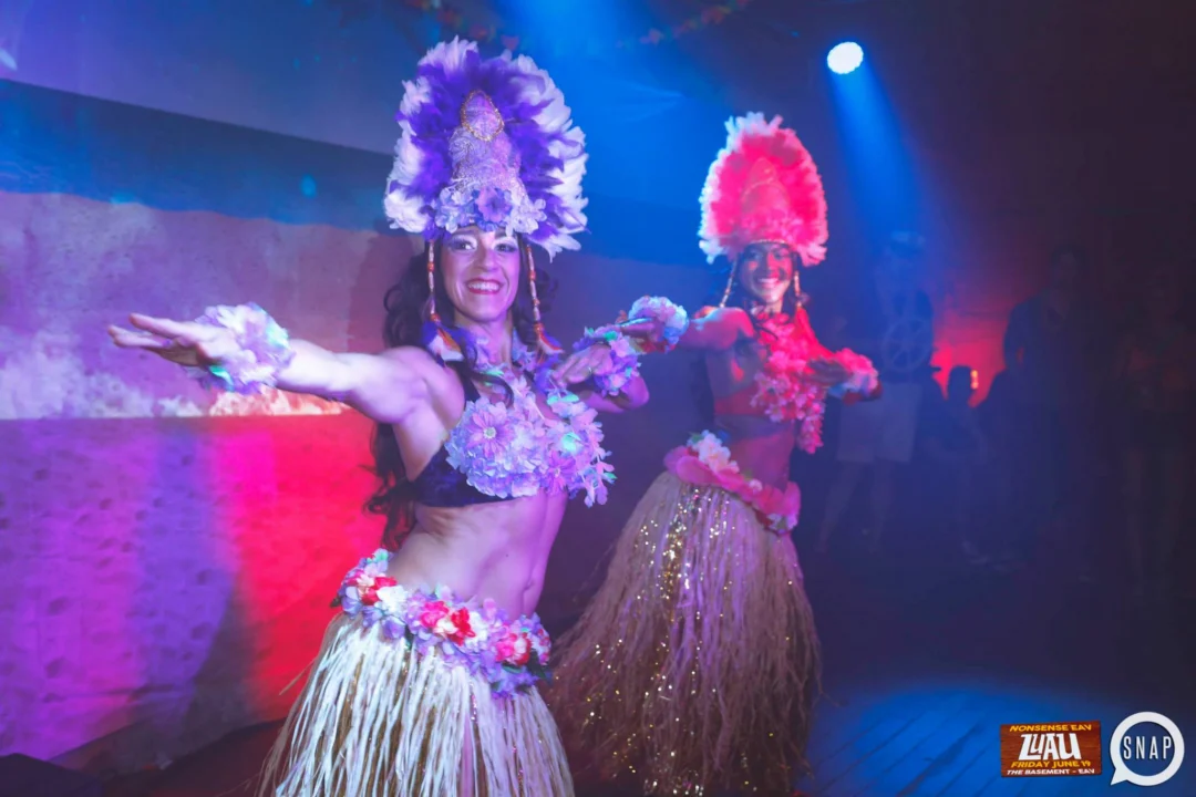 Nonsense EAV Luau, June 19. Come to our events, they're ridiculous. Photos by Oh Snap Kid.