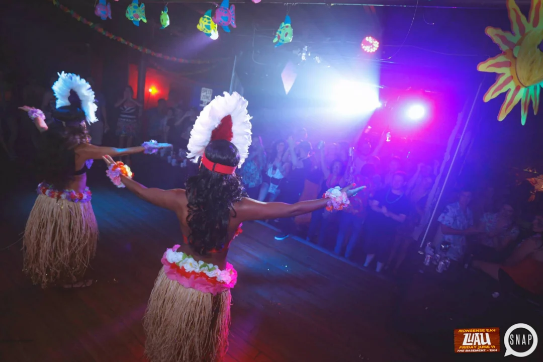 Nonsense EAV Luau, June 19. Come to our events, they're ridiculous. Photos by Oh Snap Kid.