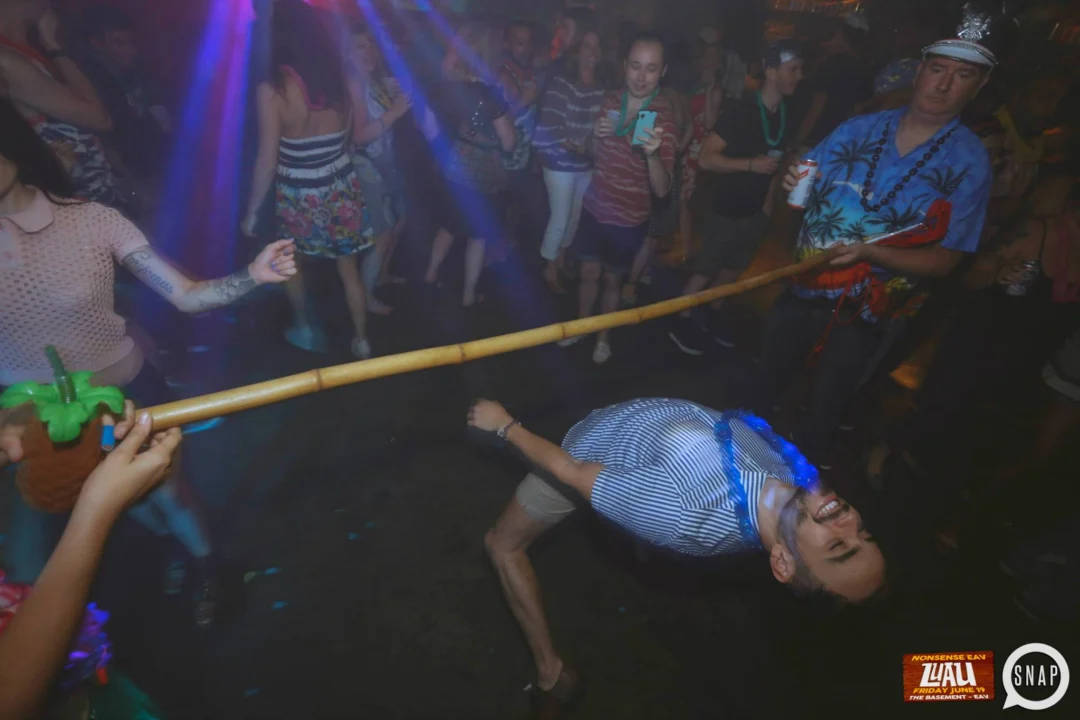 Nonsense EAV Luau, June 19. Come to our events, they're ridiculous. Photos by Oh Snap Kid.