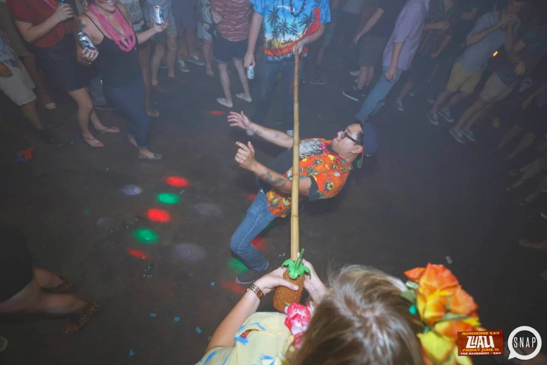 Nonsense EAV Luau, June 19. Come to our events, they're ridiculous. Photos by Oh Snap Kid.
