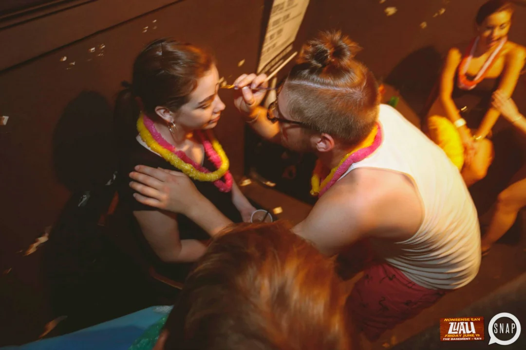 Nonsense EAV Luau, June 19. Come to our events, they're ridiculous. Photos by Oh Snap Kid.