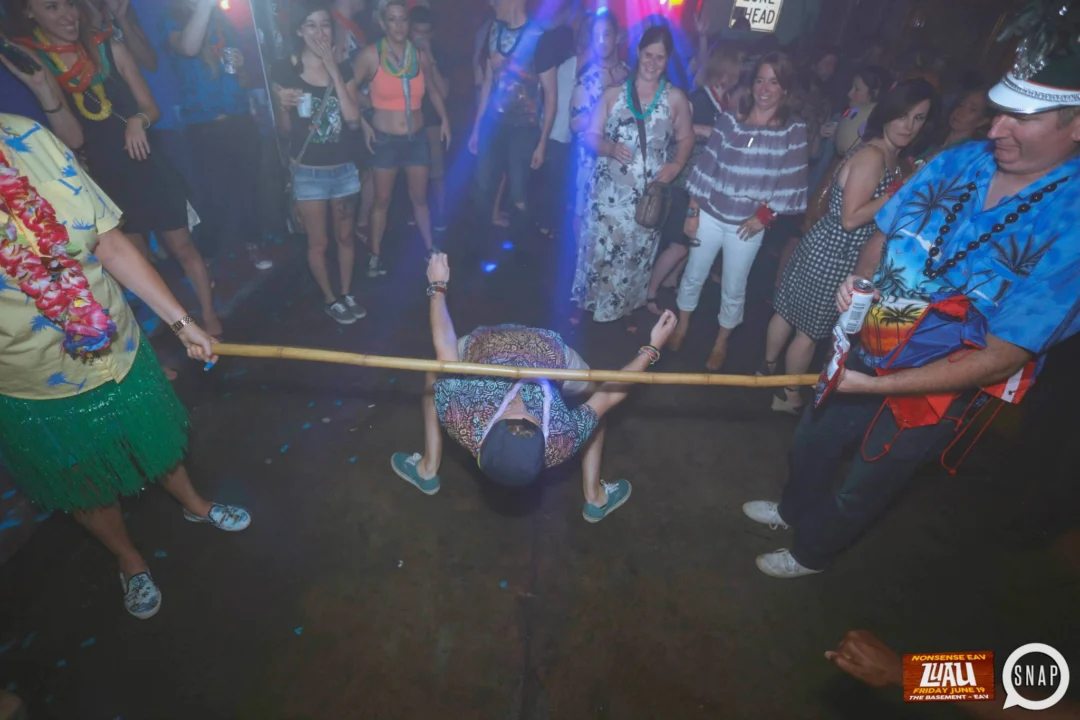 Nonsense EAV Luau, June 19. Come to our events, they're ridiculous. Photos by Oh Snap Kid.