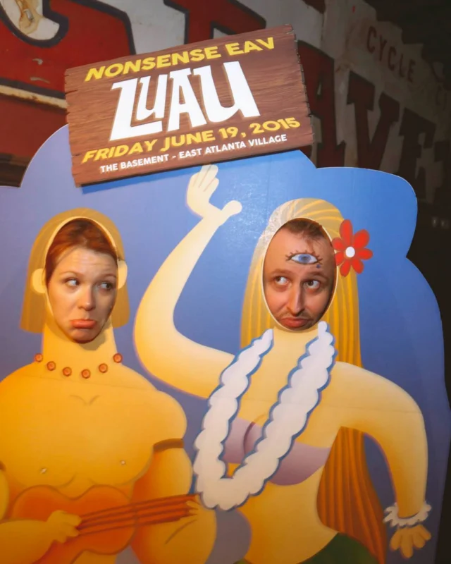 Nonsense EAV Luau, June 19. Come to our events, they're ridiculous. Photos by Oh Snap Kid.