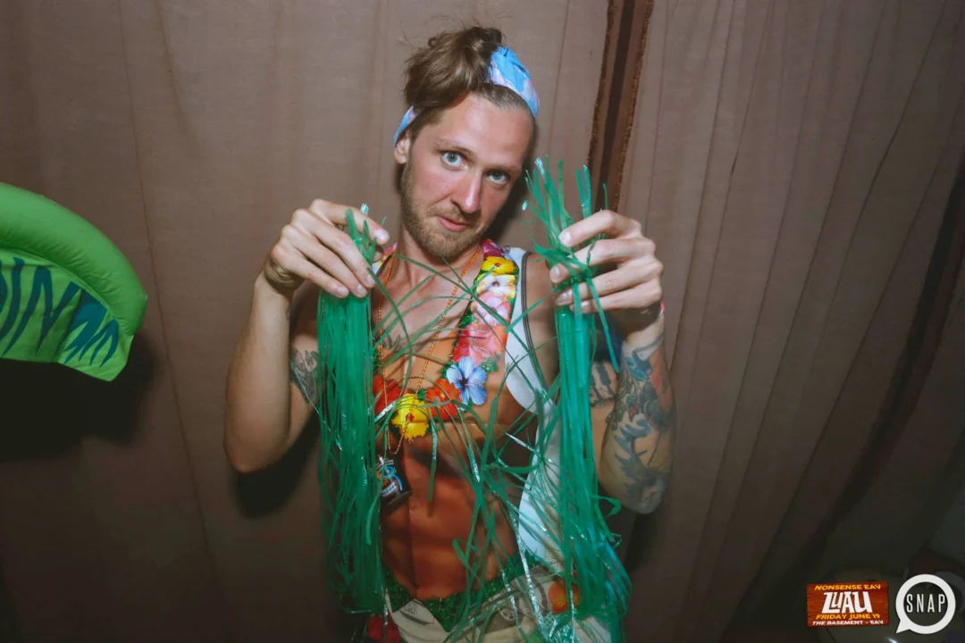 Nonsense EAV Luau, June 19. Come to our events, they're ridiculous. Photos by Oh Snap Kid.