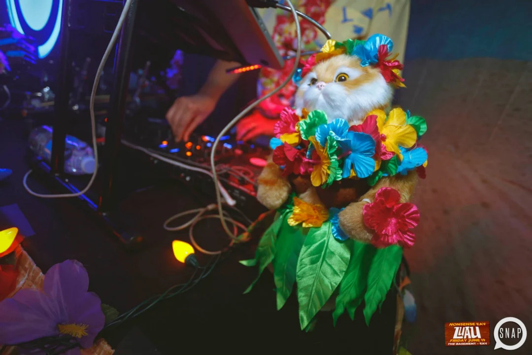 Nonsense EAV Luau, June 19. Come to our events, they're ridiculous. Photos by Oh Snap Kid.