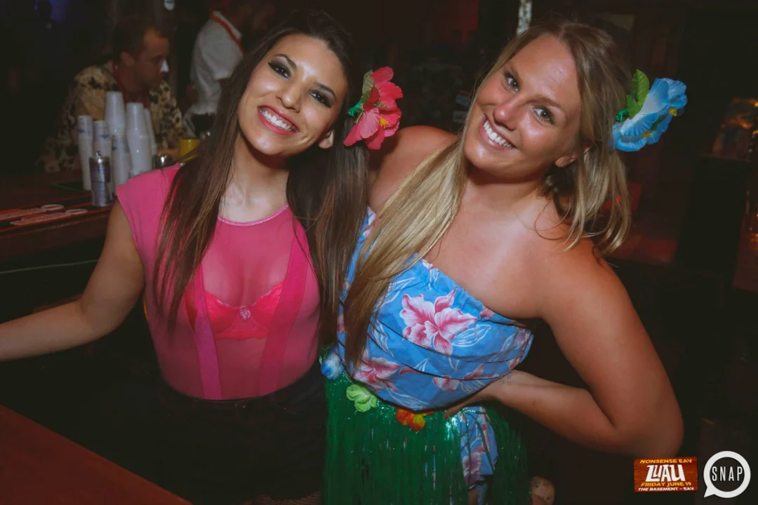 Nonsense EAV Luau, June 19. Come to our events, they're ridiculous. Photos by Oh Snap Kid.