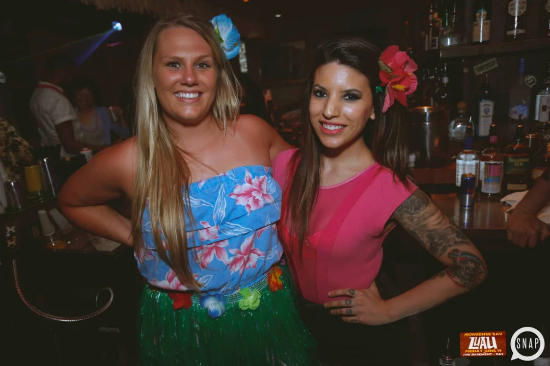 Nonsense EAV Luau, June 19. Come to our events, they're ridiculous. Photos by Oh Snap Kid.