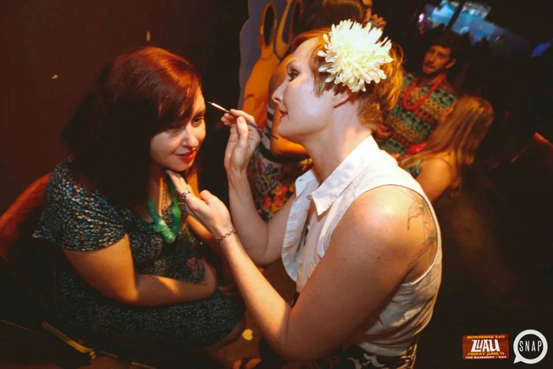 Nonsense EAV Luau, June 19. Come to our events, they're ridiculous. Photos by Oh Snap Kid.