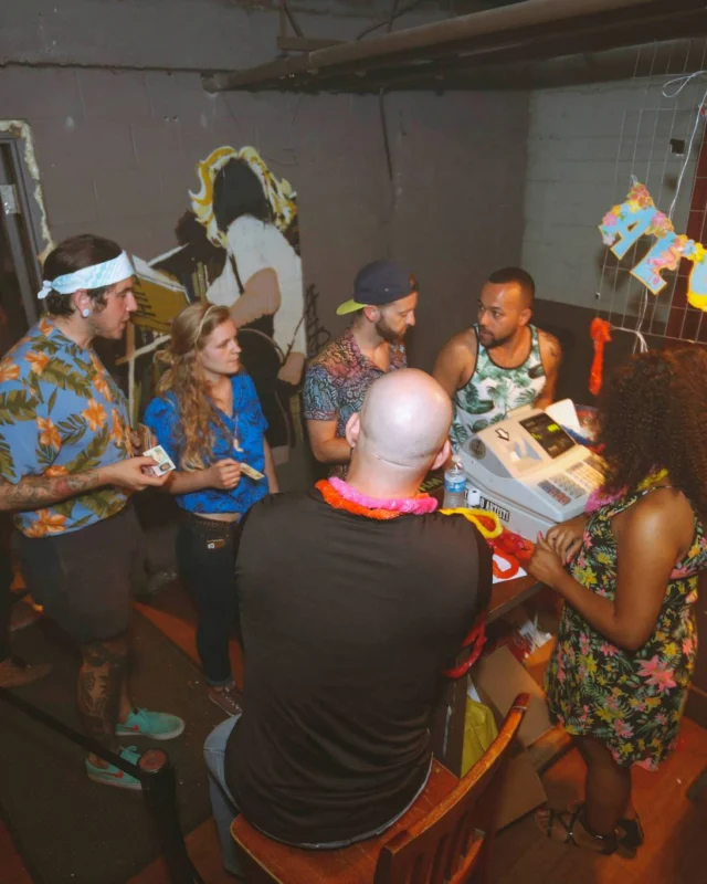Nonsense EAV Luau, June 19. Come to our events, they're ridiculous. Photos by Oh Snap Kid.