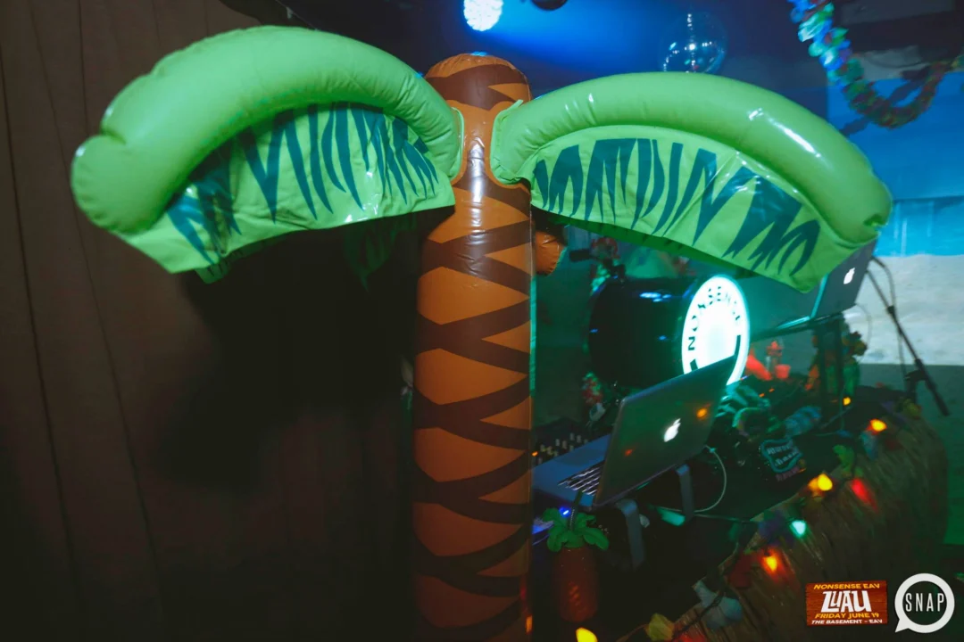 Nonsense EAV Luau, June 19. Come to our events, they're ridiculous. Photos by Oh Snap Kid.