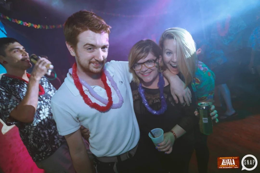 Nonsense EAV Luau, June 19. Come to our events, they're ridiculous. Photos by Oh Snap Kid.