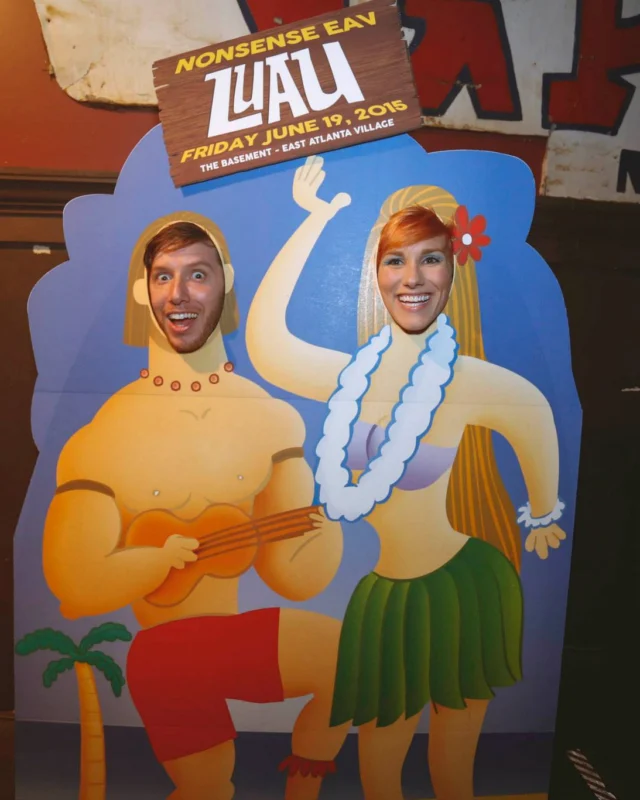 Nonsense EAV Luau, June 19. Come to our events, they're ridiculous. Photos by Oh Snap Kid.