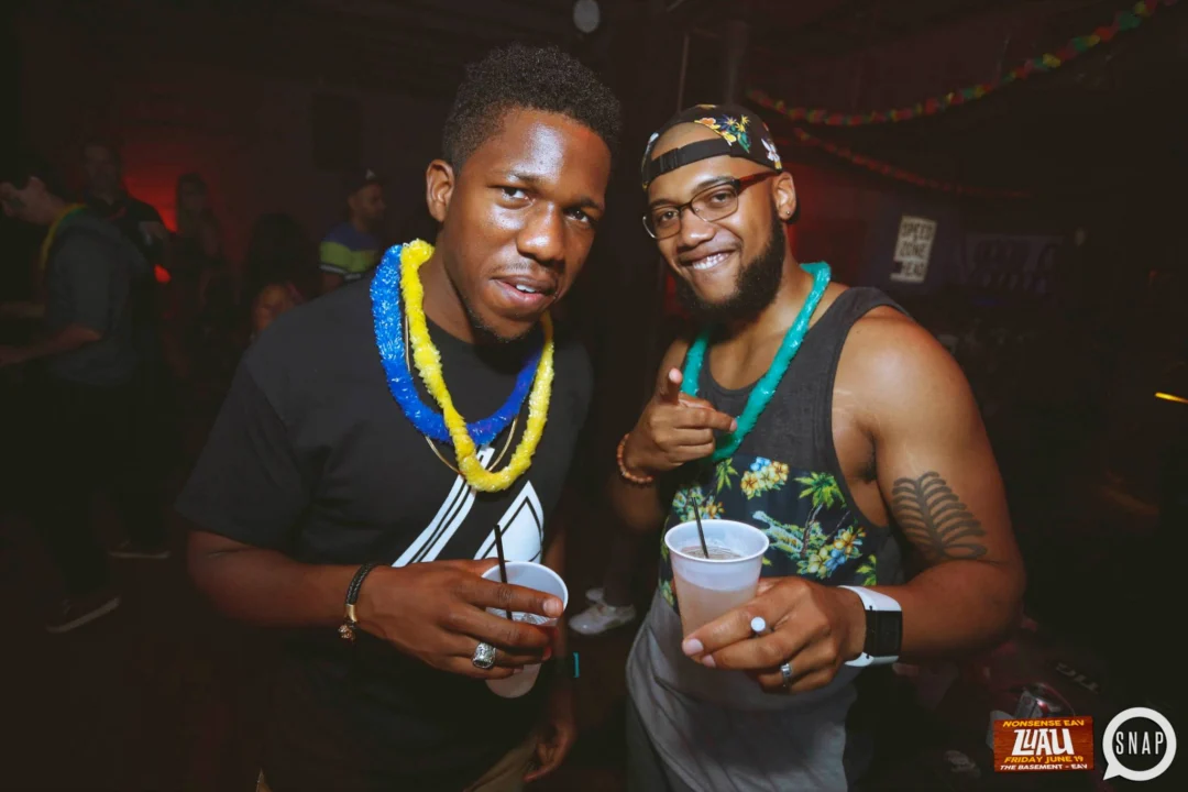 Nonsense EAV Luau, June 19. Come to our events, they're ridiculous. Photos by Oh Snap Kid.