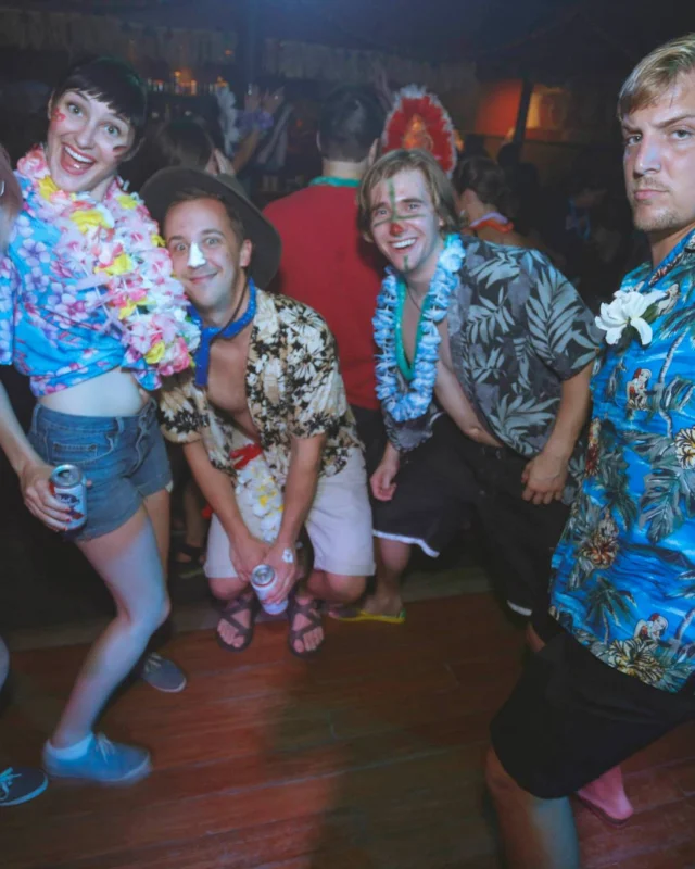 Nonsense EAV Luau, June 19. Come to our events, they're ridiculous. Photos by Oh Snap Kid.