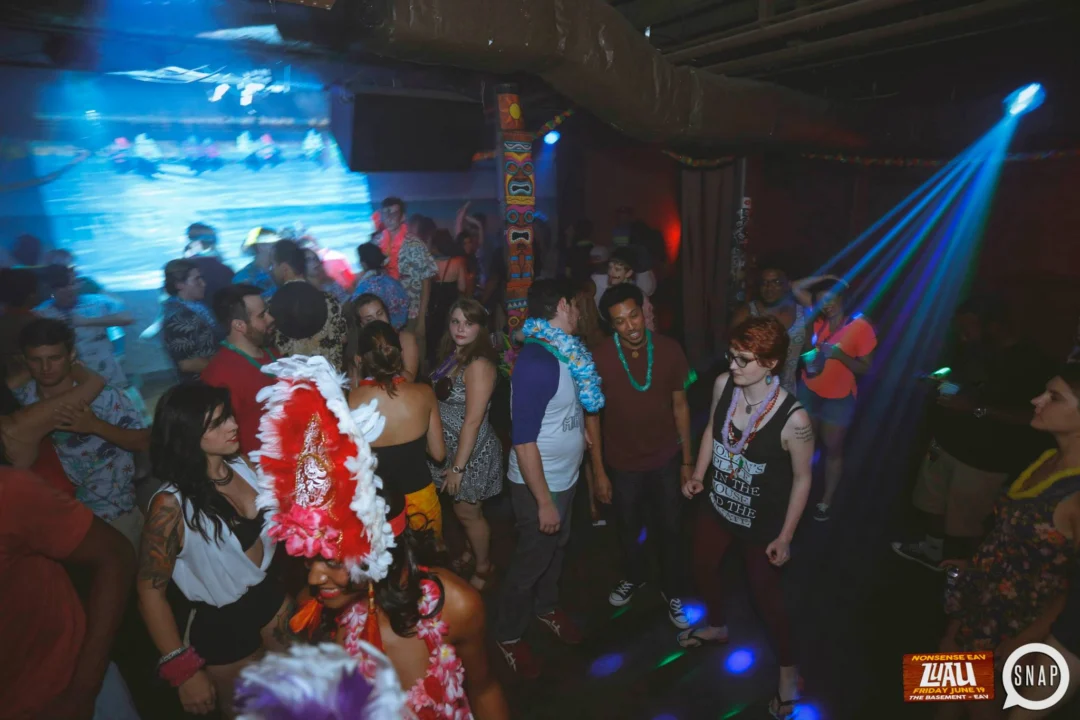 Nonsense EAV Luau, June 19. Come to our events, they're ridiculous. Photos by Oh Snap Kid.