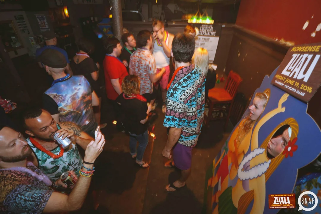 Nonsense EAV Luau, June 19. Come to our events, they're ridiculous. Photos by Oh Snap Kid.