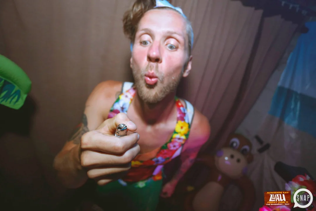 Nonsense EAV Luau, June 19. Come to our events, they're ridiculous. Photos by Oh Snap Kid.