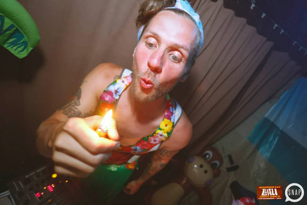 Nonsense EAV Luau, June 19. Come to our events, they're ridiculous. Photos by Oh Snap Kid.