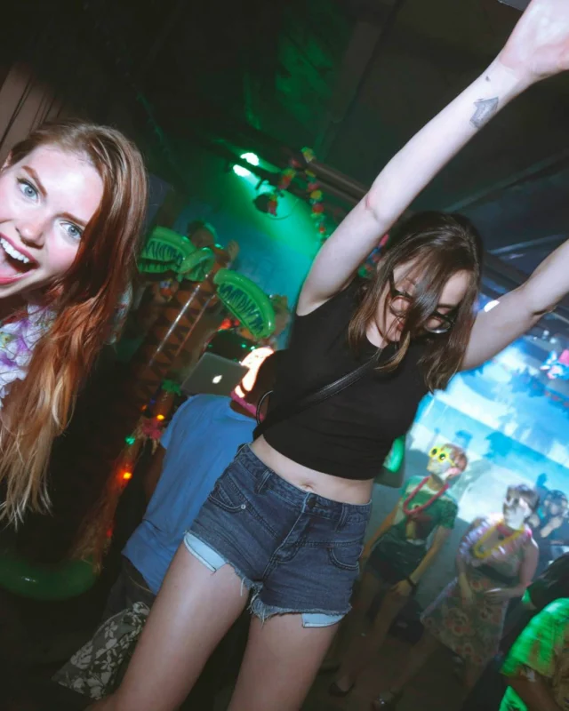 Nonsense EAV Luau, June 19. Come to our events, they're ridiculous. Photos by Oh Snap Kid.