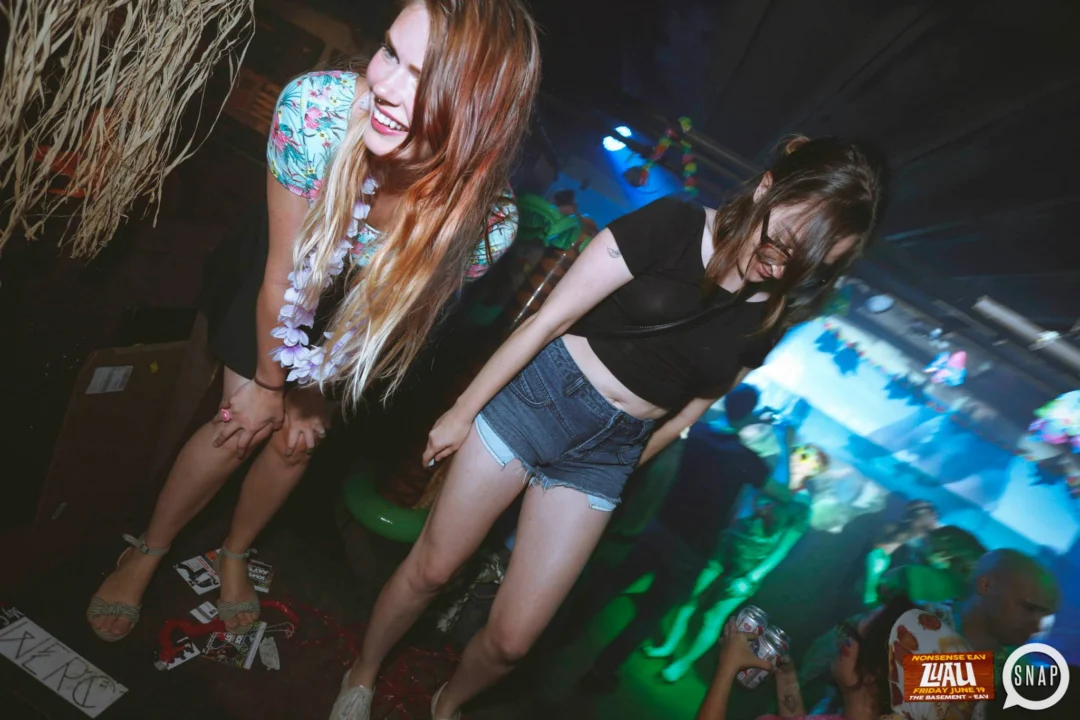 Nonsense EAV Luau, June 19. Come to our events, they're ridiculous. Photos by Oh Snap Kid.
