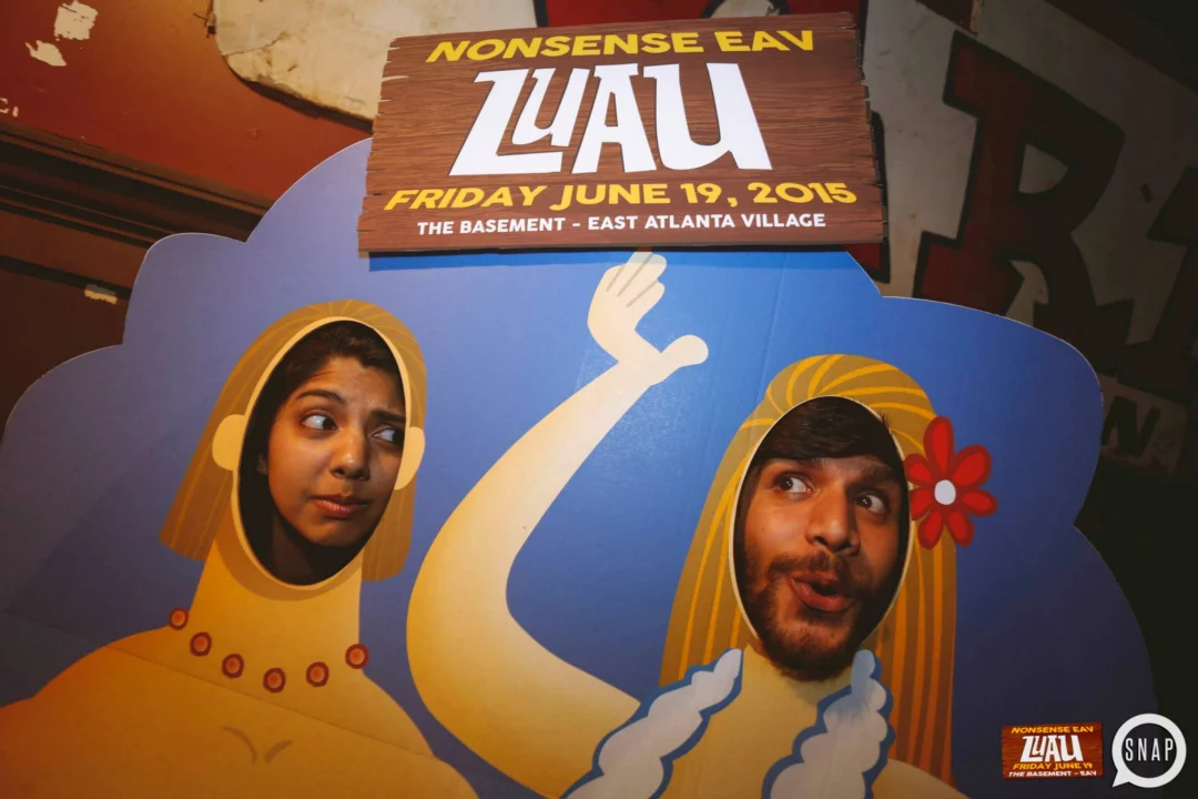 Nonsense EAV Luau, June 19. Come to our events, they're ridiculous. Photos by Oh Snap Kid.