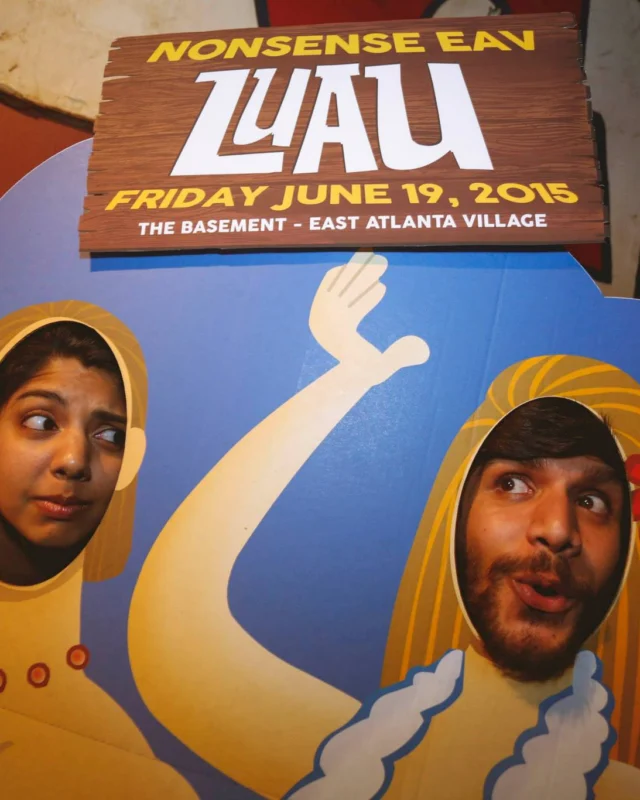 Nonsense EAV Luau, June 19. Come to our events, they're ridiculous. Photos by Oh Snap Kid.