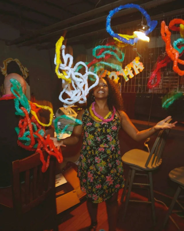 Nonsense EAV Luau, June 19. Come to our events, they're ridiculous. Photos by Oh Snap Kid.
