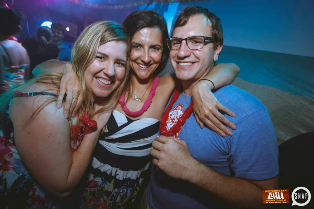 Nonsense EAV Luau, June 19. Come to our events, they're ridiculous. Photos by Oh Snap Kid.