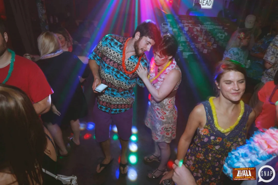 Nonsense EAV Luau, June 19. Come to our events, they're ridiculous. Photos by Oh Snap Kid.