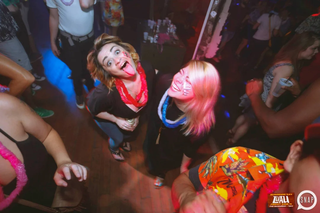 Nonsense EAV Luau, June 19. Come to our events, they're ridiculous. Photos by Oh Snap Kid.