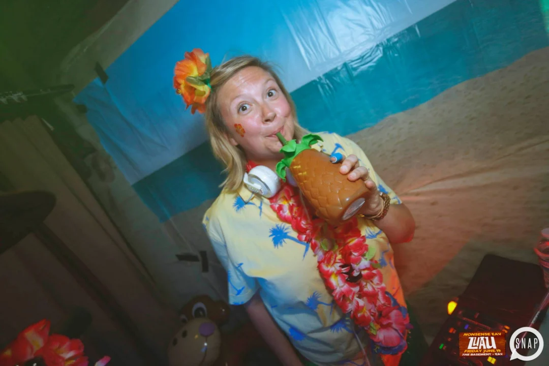 Nonsense EAV Luau, June 19. Come to our events, they're ridiculous. Photos by Oh Snap Kid.
