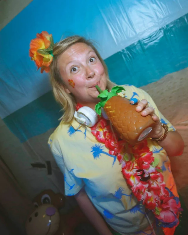 Nonsense EAV Luau, June 19. Come to our events, they're ridiculous. Photos by Oh Snap Kid.