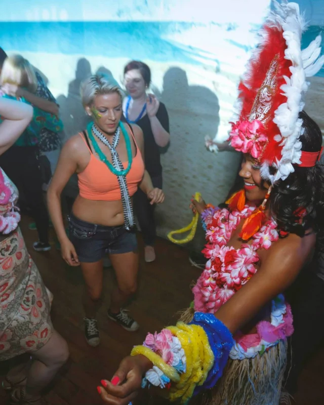 Nonsense EAV Luau, June 19. Come to our events, they're ridiculous. Photos by Oh Snap Kid.