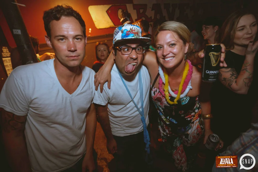 Nonsense EAV Luau, June 19. Come to our events, they're ridiculous. Photos by Oh Snap Kid.